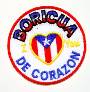 Bordado Boricua de Corazon, Bordado Puerto Rico